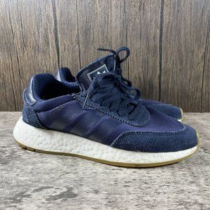 ADIDAS Sneakers Iniki Runner I-5923 Navy Blue/Gum Running Shoes D97347 Size 4.5